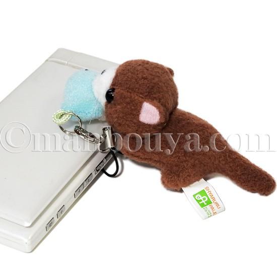 カワウソ ぬいぐるみ グッズ 雑貨 A-SHOW 栄商 ぱっくんクラブ 携帯