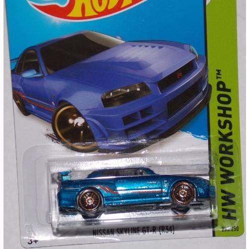 ホットウィール Hot Wheels ニッサン スカイライン GT-R(R34) HWワーク