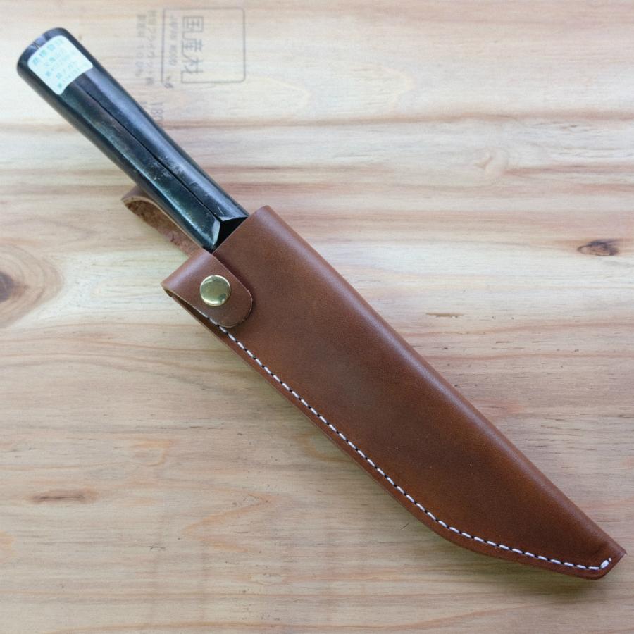 マタギナガサ用 革ケース 8寸用 フクロナガサ 西根正剛 ナイフケース