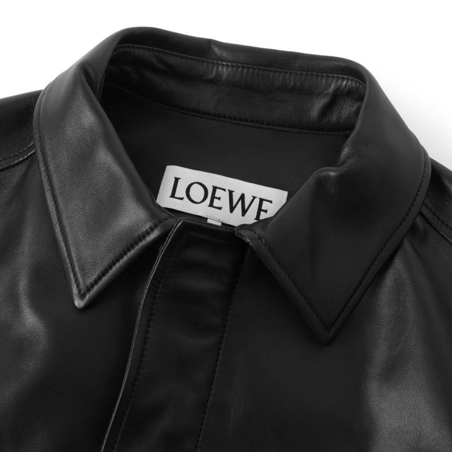 LOEWE（ロエベ） レザージャケット ブラック メンズ h526y31l29-1100