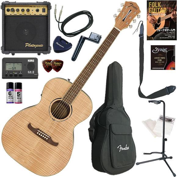 Fender（フェンダー） FA-235E Concert/NAT エレアコ 初心者セット