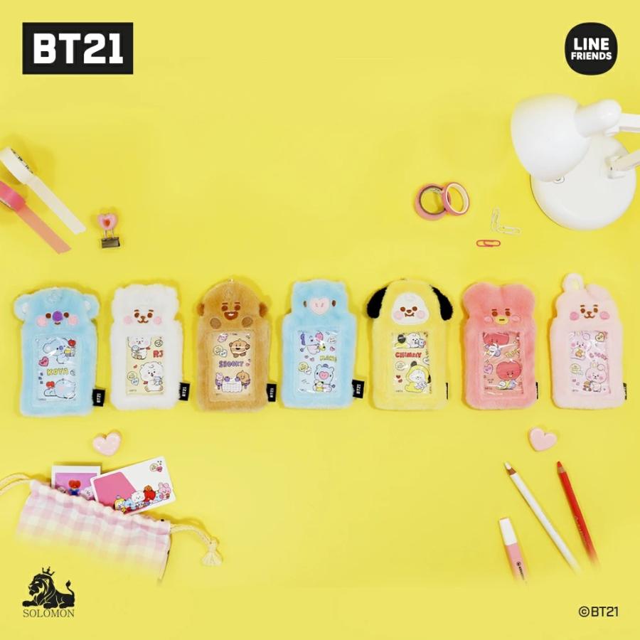 BTS 防弾少年団 BT21 公式グッズ PHOTO CARD KEY HOLDER VER.2 フォト
