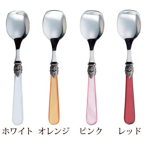 エメ EME アイスクリームスプーン 14cm ナポレオン アイボリー