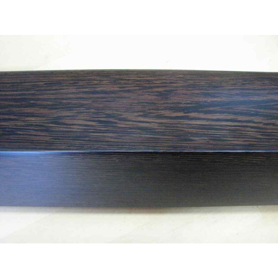 鉄刀木 タガヤサン 落し掛け 薄貼 三角 1820x90x60 : めいぼくや