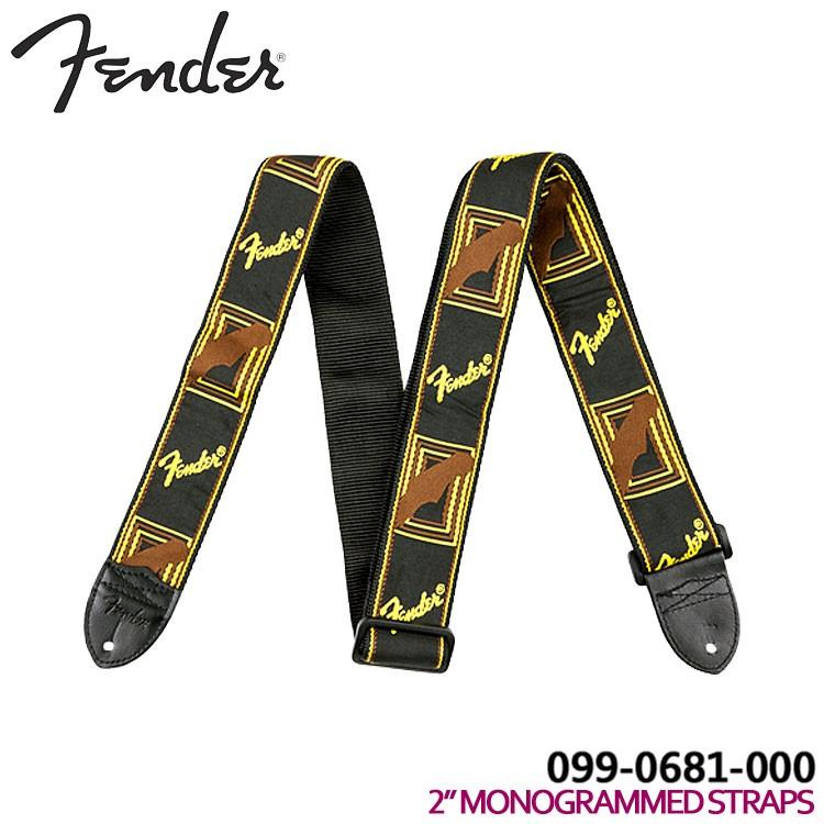 Fender（フェンダー） ギターストラップ 2'' MONOGRAMMED STRAP