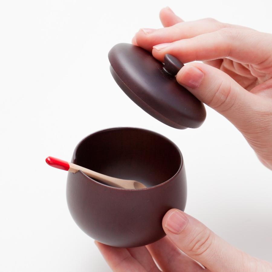 みよし漆器本舗 天然木製 薬味入れセット 薬味入れ 薬味スプーン 七味