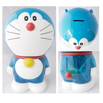 タクマ食品 ドラえもん フルーツゼリー 貯金箱×1個 : みぞた