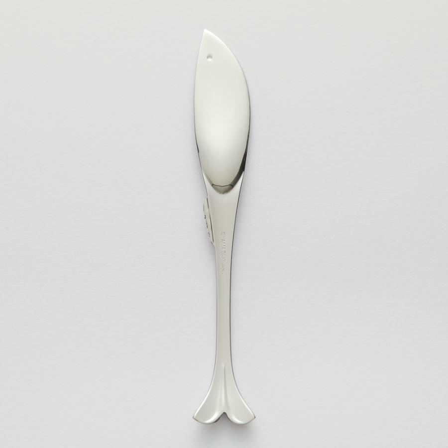 ゴーンフィッシン バターナイフ YAMACO 日本製 オールステンレス 魚