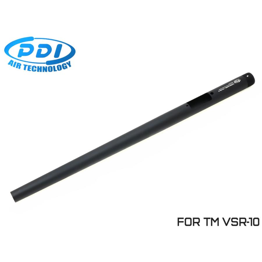 PD-AC-054 PDI アルミCNC テーパードバレル 570mm 東京マルイ VSR-10用