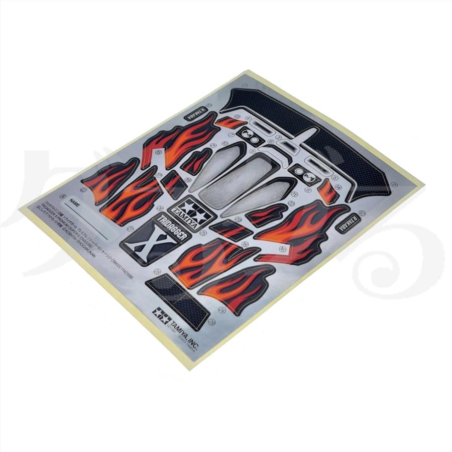 ミニ四駆 タミヤ 【ステッカー】 19433 トライダガーX プレミアム