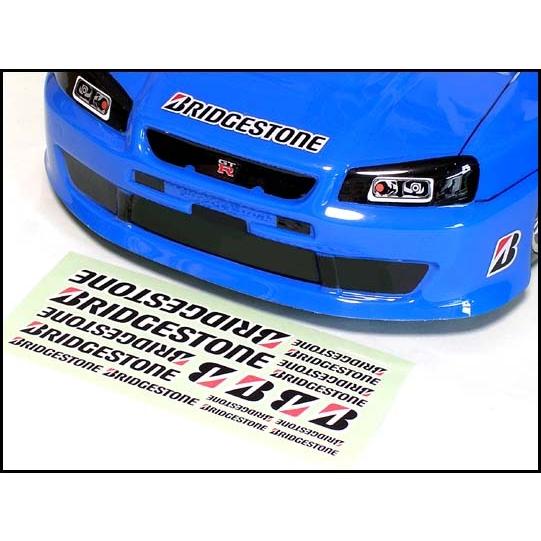 シェブロンモデルズ STS026 ブリヂストン ボディステッカー : グるグる