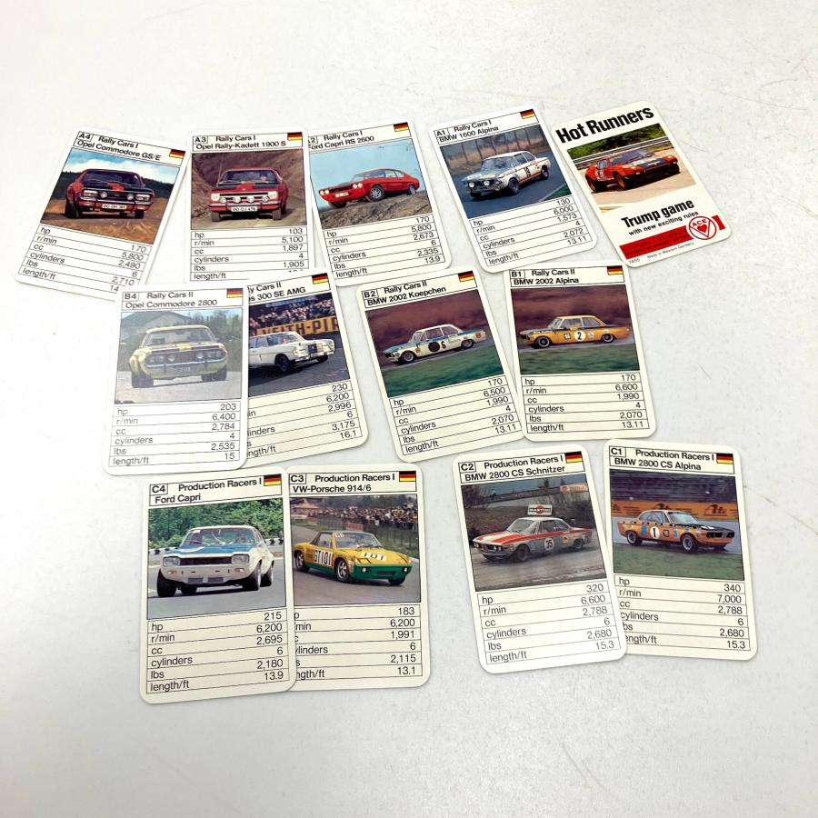 現品 ACE Hot Runners トランプゲームカード : ミニマルヤマ - 通販