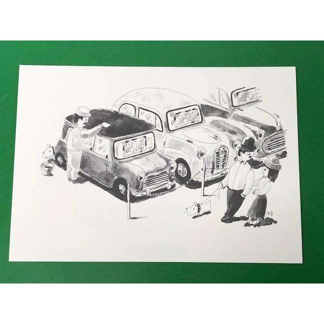 クラシックミニ イラストポストカードセット : ミニマルヤマ - 通販