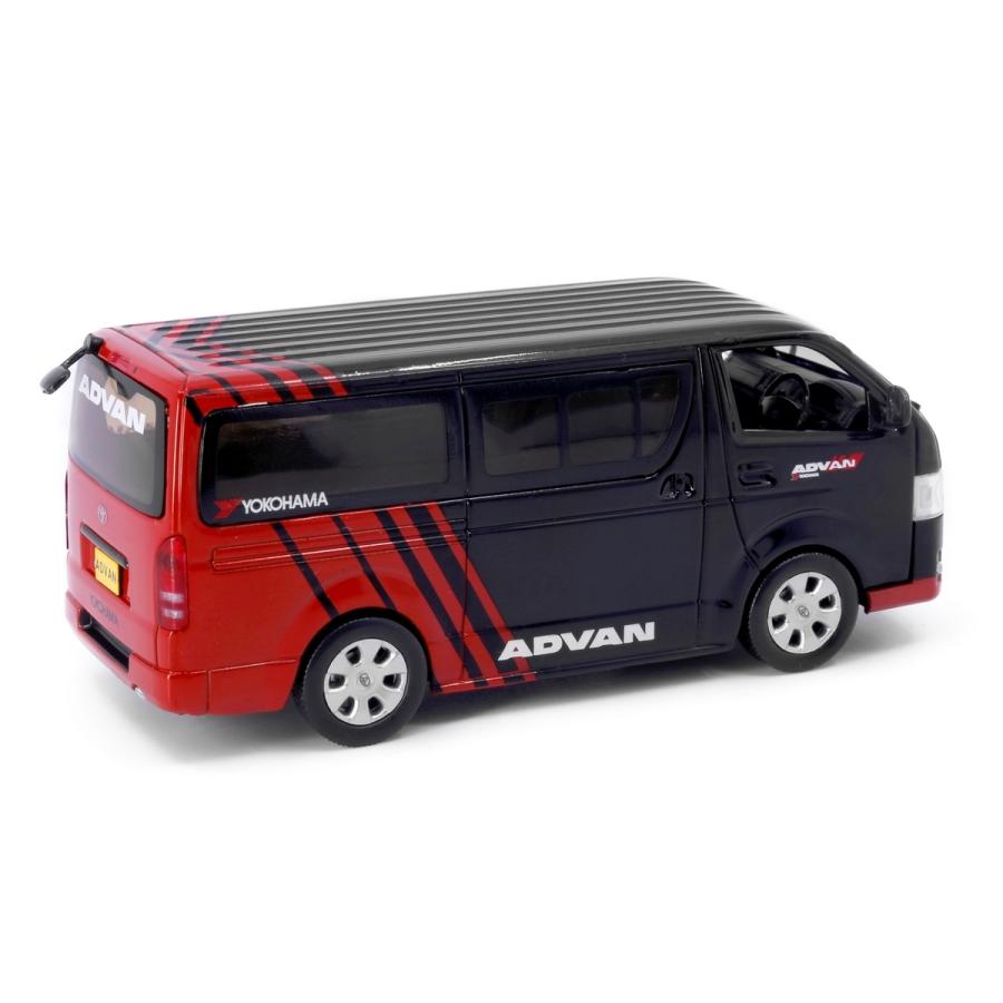 Tiny ATC43179 トヨタ ハイエース Advan ※約1/64スケール : ミニカー