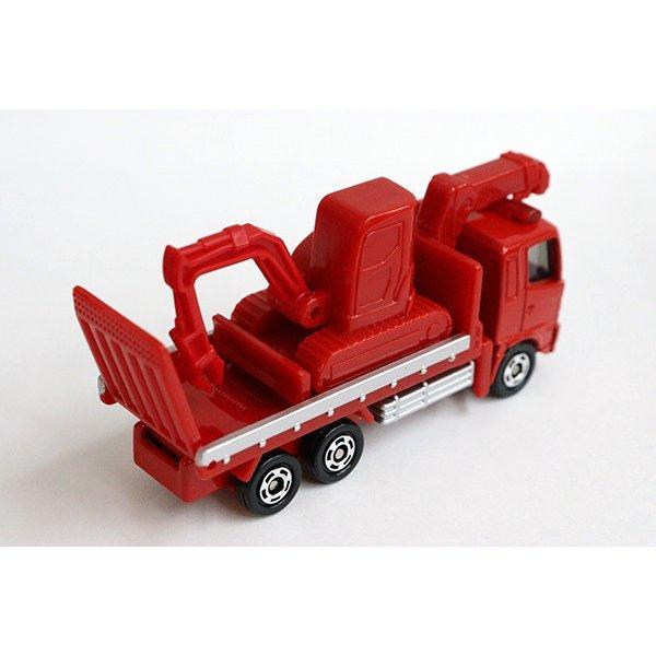 トミカ赤箱 30 日野 レンジャー重機搬送車 : ミニカーショップケン