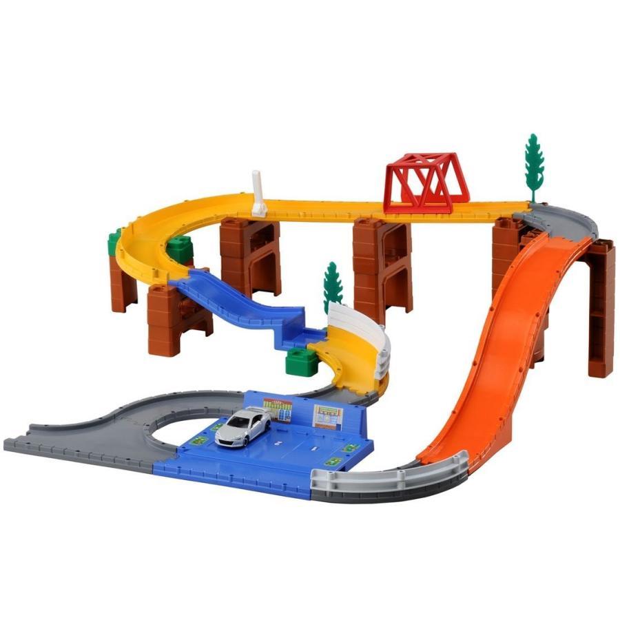 トミカシステム 3WAYジャンプどうろセット ※SUBARU BRZ付属 : ミニカー