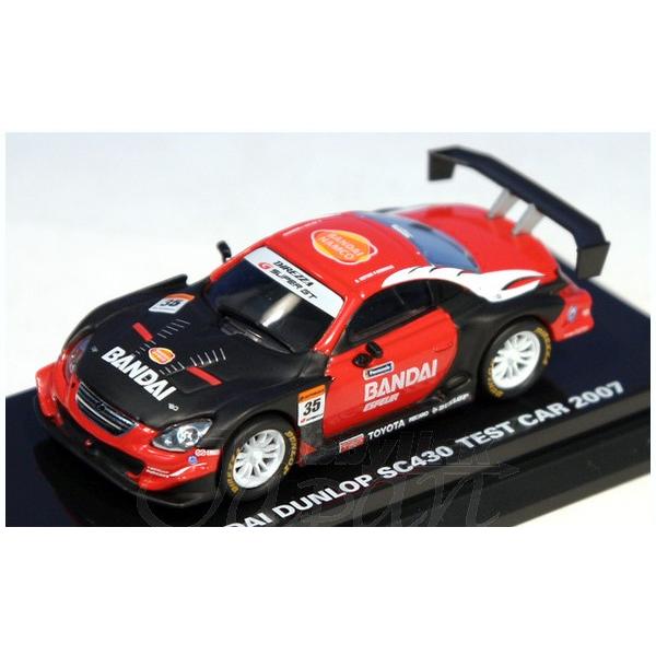 新品 京商オリジナル 1/64 バンダイ ダンロップSC430テストカー2007