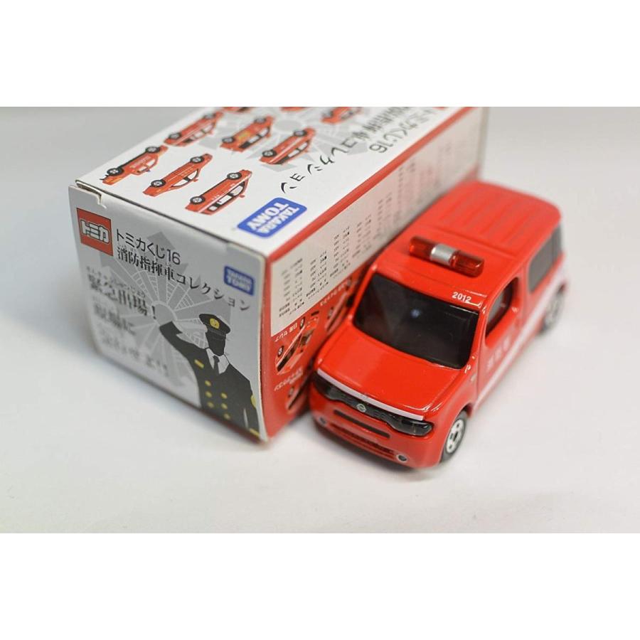 新品 トミカくじ 16 消防指揮車コレクション 日産 キューブ