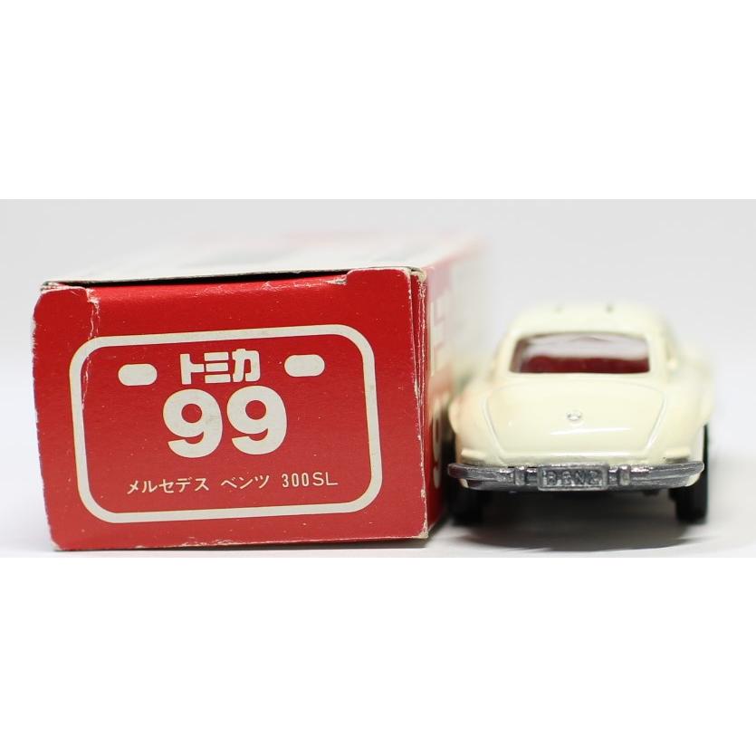 USED】トミカ 日本製 99 メルセデス ベンツ 300SL 赤TOMYロゴ