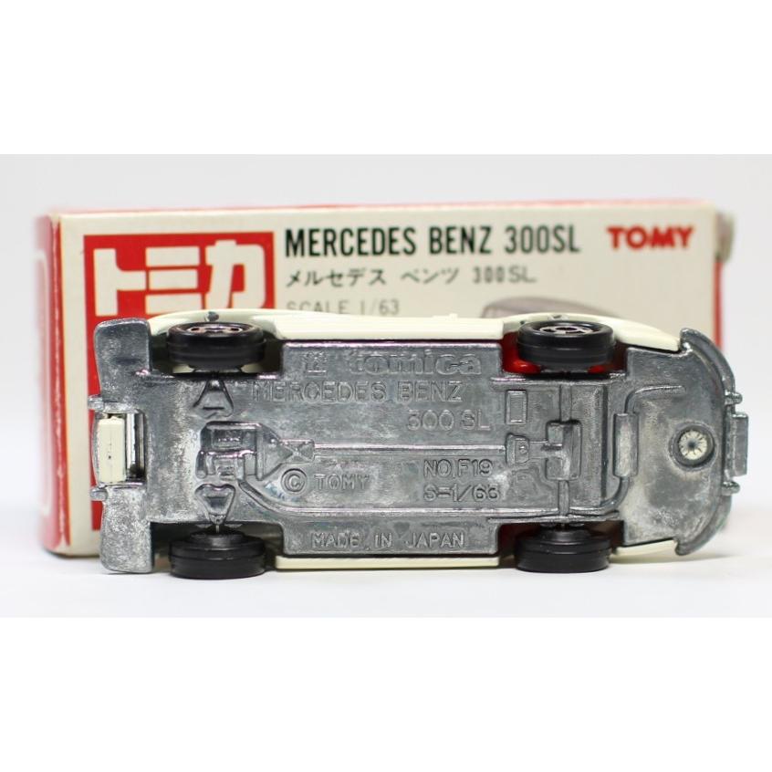 USED】トミカ 日本製 99 メルセデス ベンツ 300SL 赤TOMYロゴ