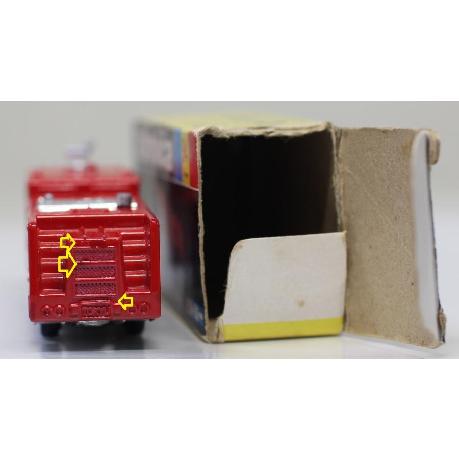USED】トミカ 黒箱 94 東急化学消防車 1/130 日本製 箱破損傷有