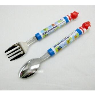 ウルトラマンのマスコット付き カトラリー（もくもくプレイグラウンド