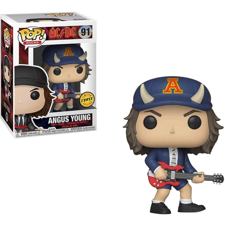 Funko AC/DC アンガス ヤング フィギュア CHASE版 Angus Young Pop