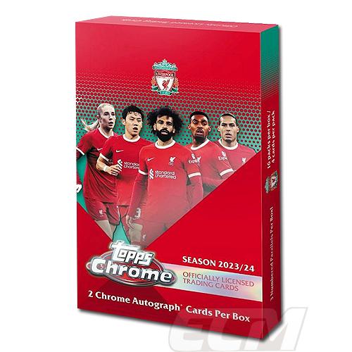 予約TOP02】【国内未発売】TOPPS リバプールFC 23-24 Chrome チーム