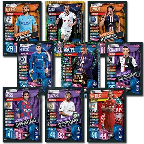国内未発売】TOPPS Match Attax 19-20 チャンピオンズリーグ パック