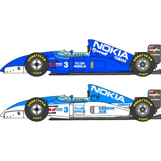 1/20ティレル023前,後期デカール : ミュージアムコレクション - 通販