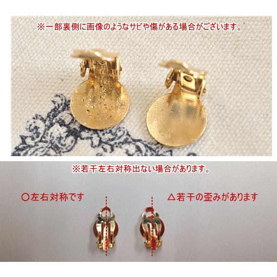 MY mama アクセサリー パーツ イヤリング 金具 台座 手作り カン付き