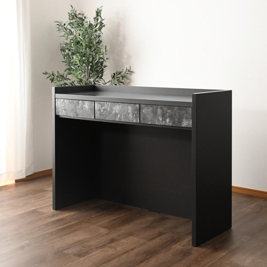 ニトリ（NITORI） 間仕切りとしても使えるカウンター(ローグ122BK