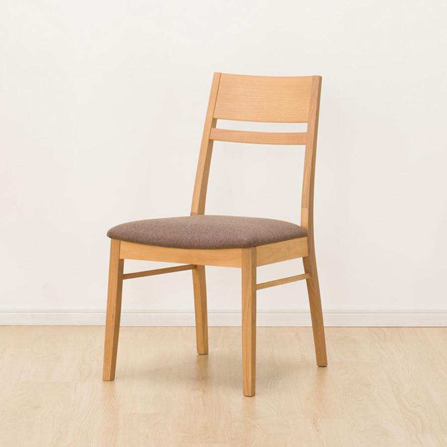 ニトリ（NITORI） ダイニングチェア(コネクト ヌノザ LBR/DBR) 食卓