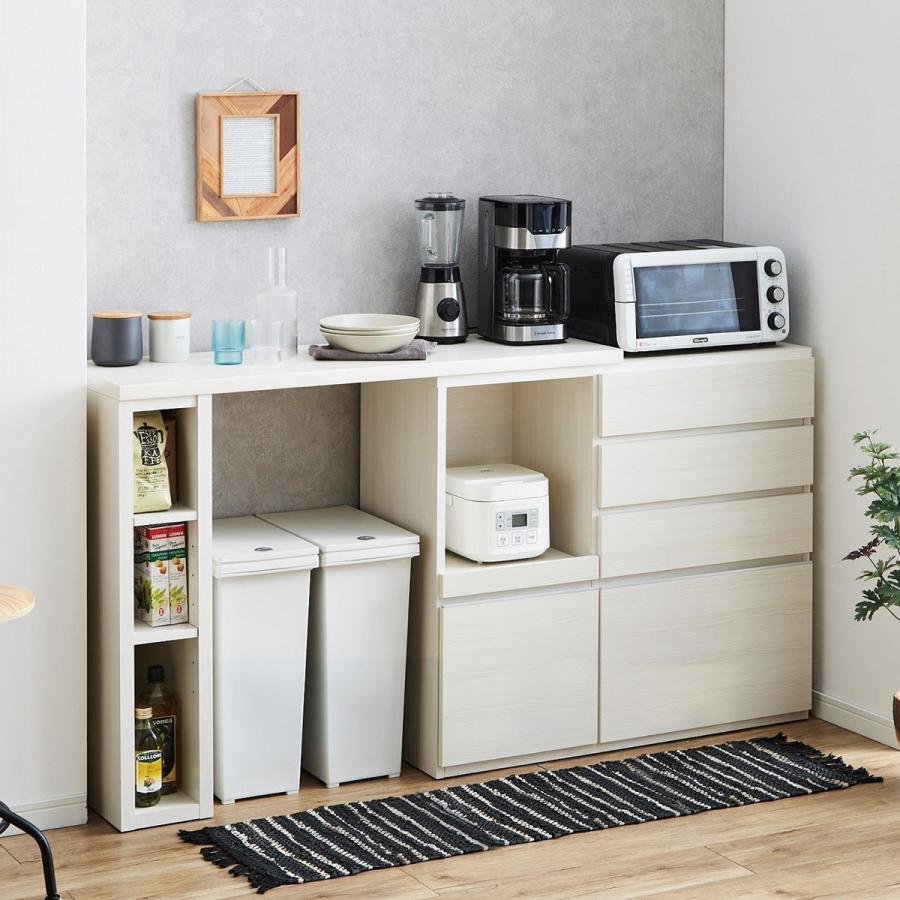 ニトリ（NITORI） 伸縮カウンター(DM02K OP119WW) キッチンカウンター