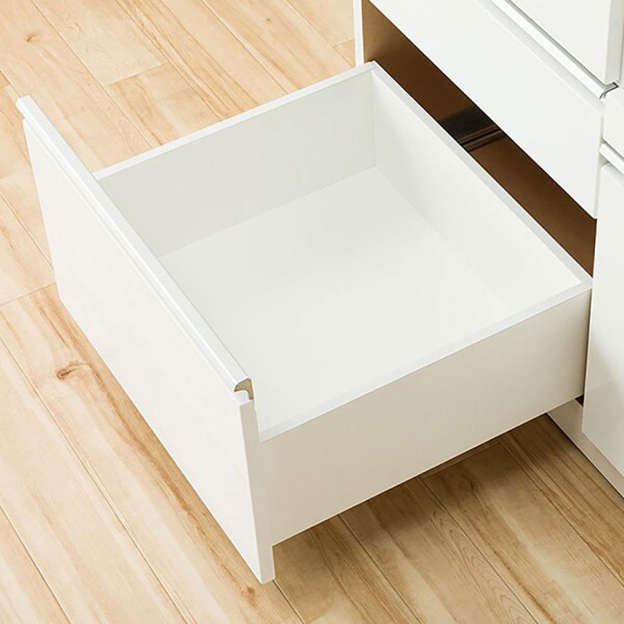 ニトリ（NITORI） キッチンカウンター(レジューム90QH-R WH) キッチン