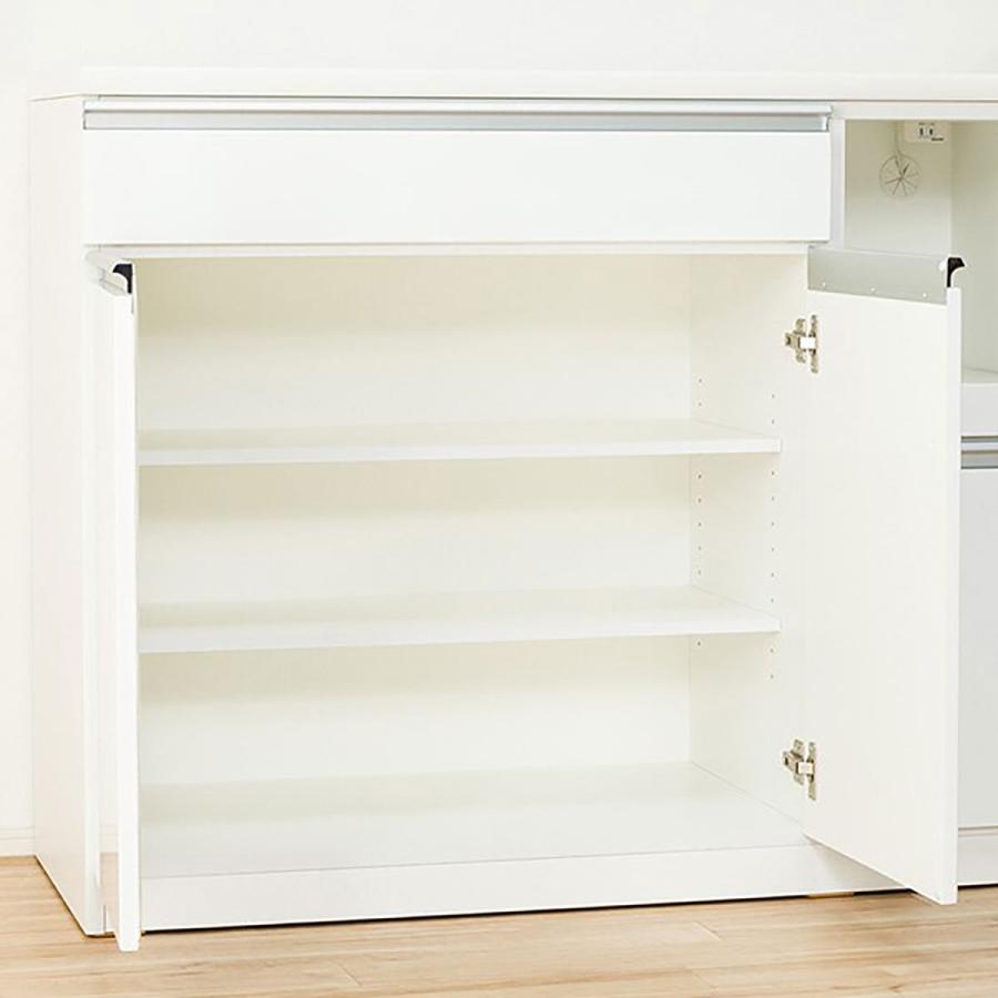 ニトリ（NITORI） キッチンカウンター(レジューム120-2TH-R WH) ニトリ