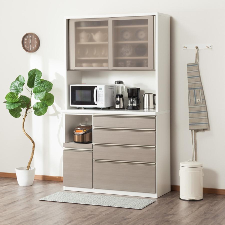 ニトリ（NITORI） 幅120cm キッチンボード(ラピス 120 ステンG