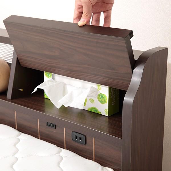 ニトリ（NITORI） ベッド シングル フラップ扉式フロアベッドフレーム