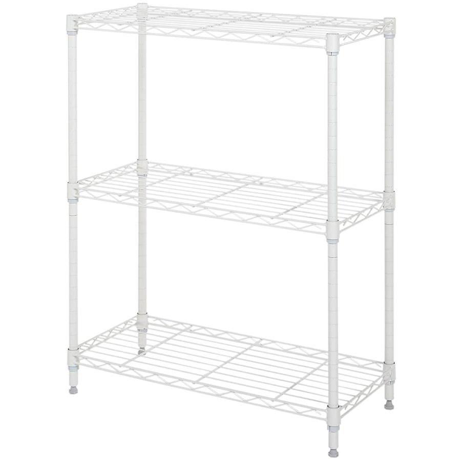 ニトリ（NITORI） スチールラックSTANDARD 2段(DWH) スチールシェルフ