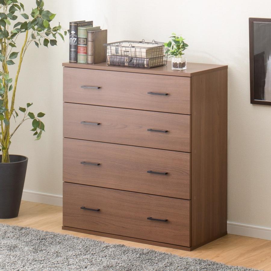 ニトリ（NITORI） チェスト(マーレ9080 MBR) リビングチェスト たんす