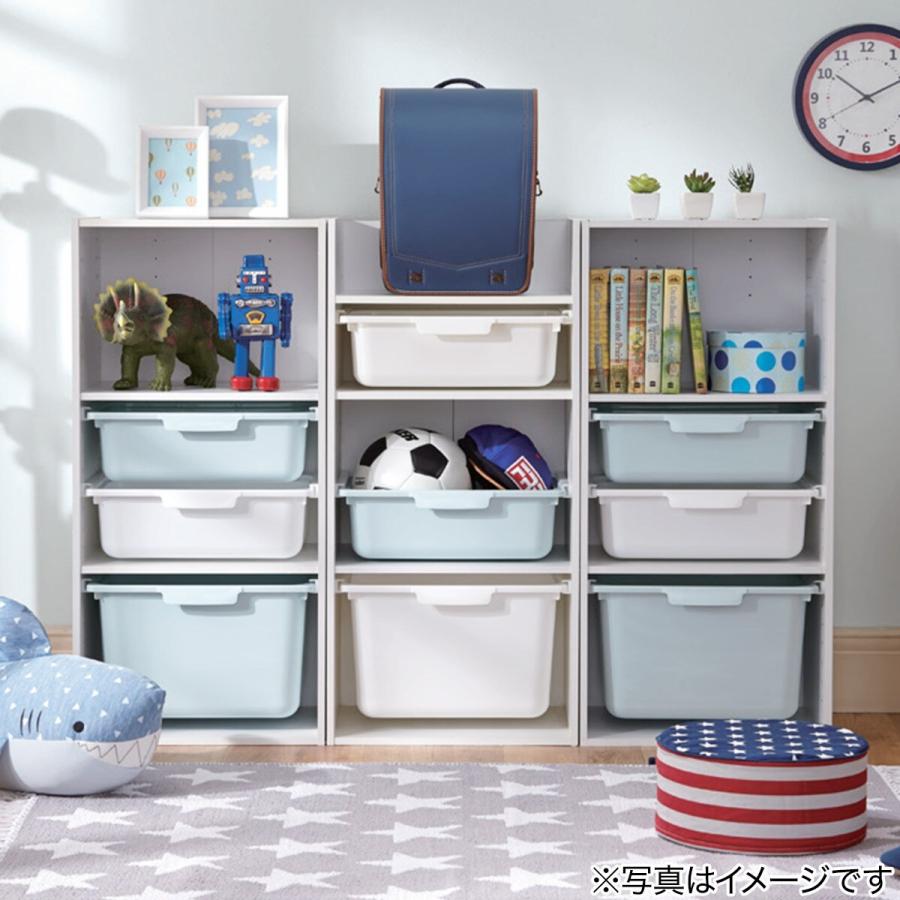 カラボ カラボにぴったり 収納ボックス(浅型/WH) 収納ケース ニトリ