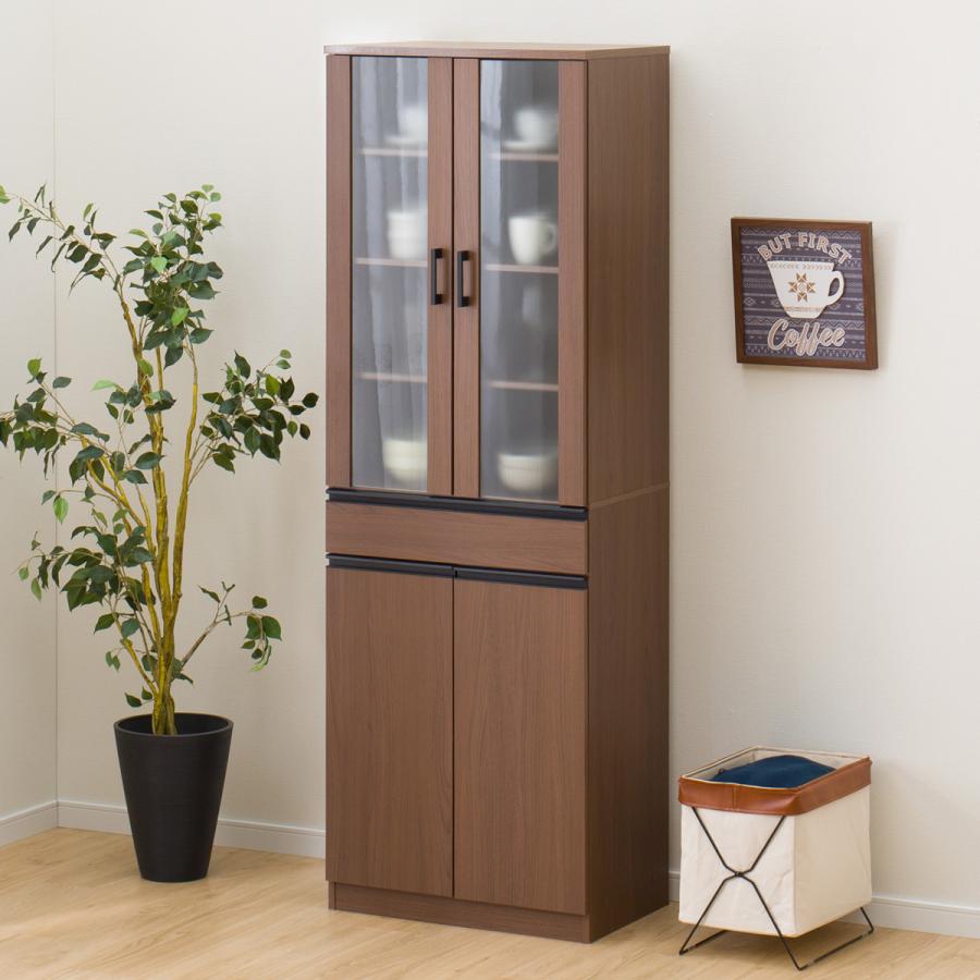 ニトリ（NITORI） 食器棚(フォルムN SK1860 MBR) ニトリ期間限定：4/6