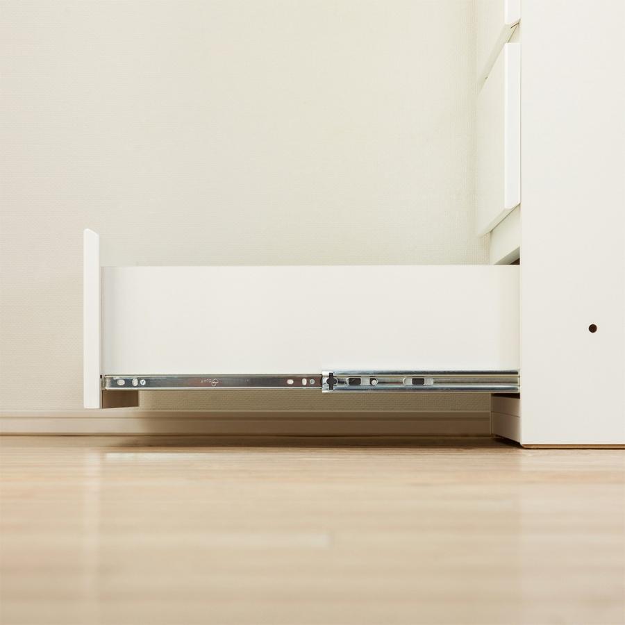 ニトリ（NITORI） タワーチェスト上置セット(ポルテD 60TC WH/ポルテD