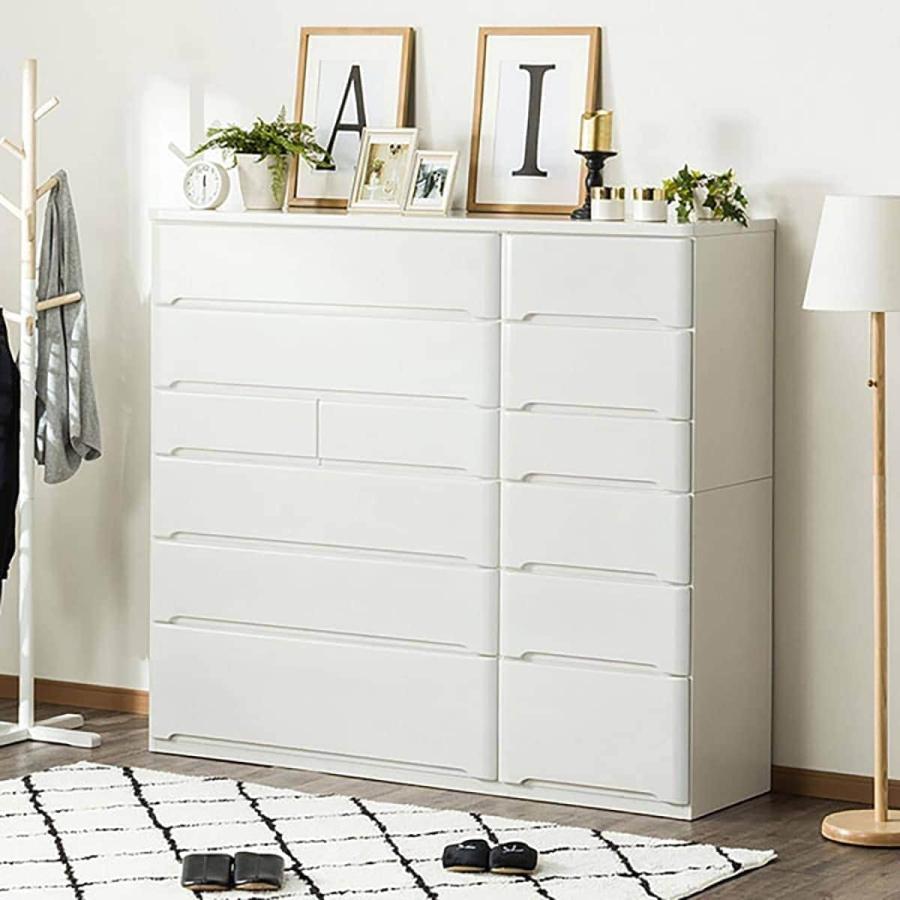 ニトリ（NITORI） ハイチェスト(オウカ2 DVD150HC WH) タンス たんす