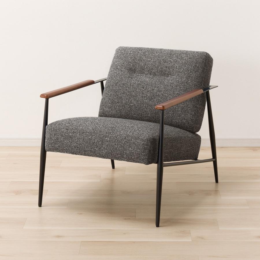 ニトリ（NITORI） アクセントチェア(AW14 BR) ソファー ソファ 1人掛け