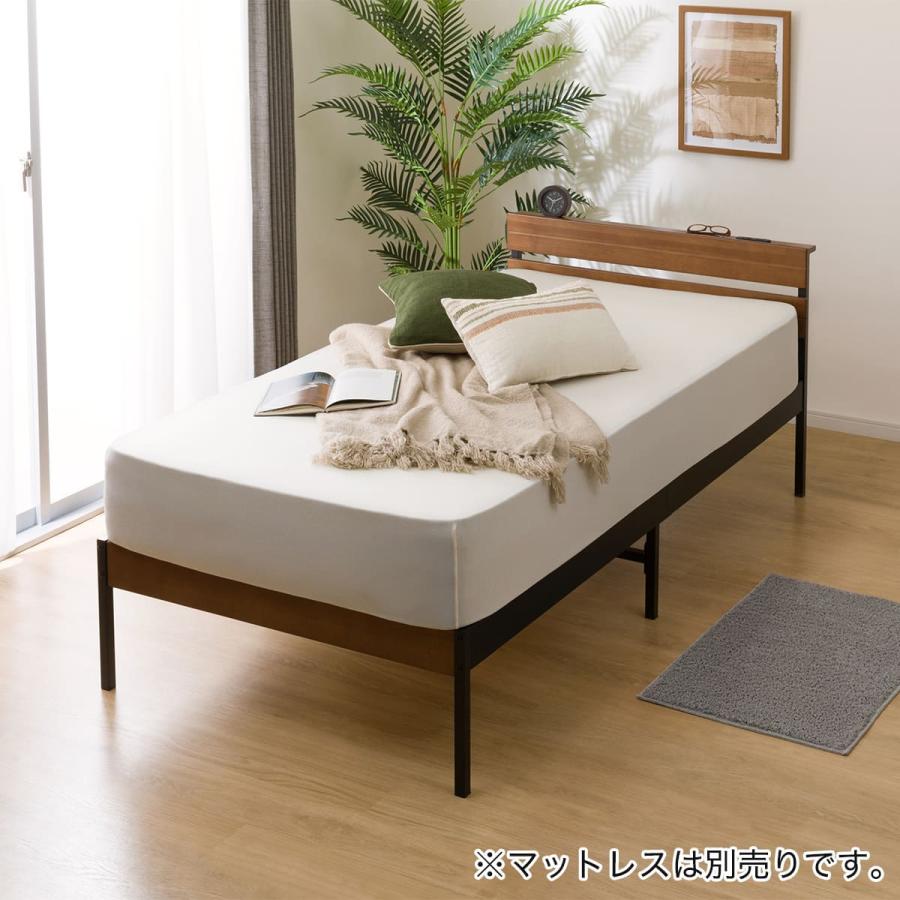 ニトリ（NITORI） ベッド すのこシングルベッドフレーム(XB101 MBR/BK