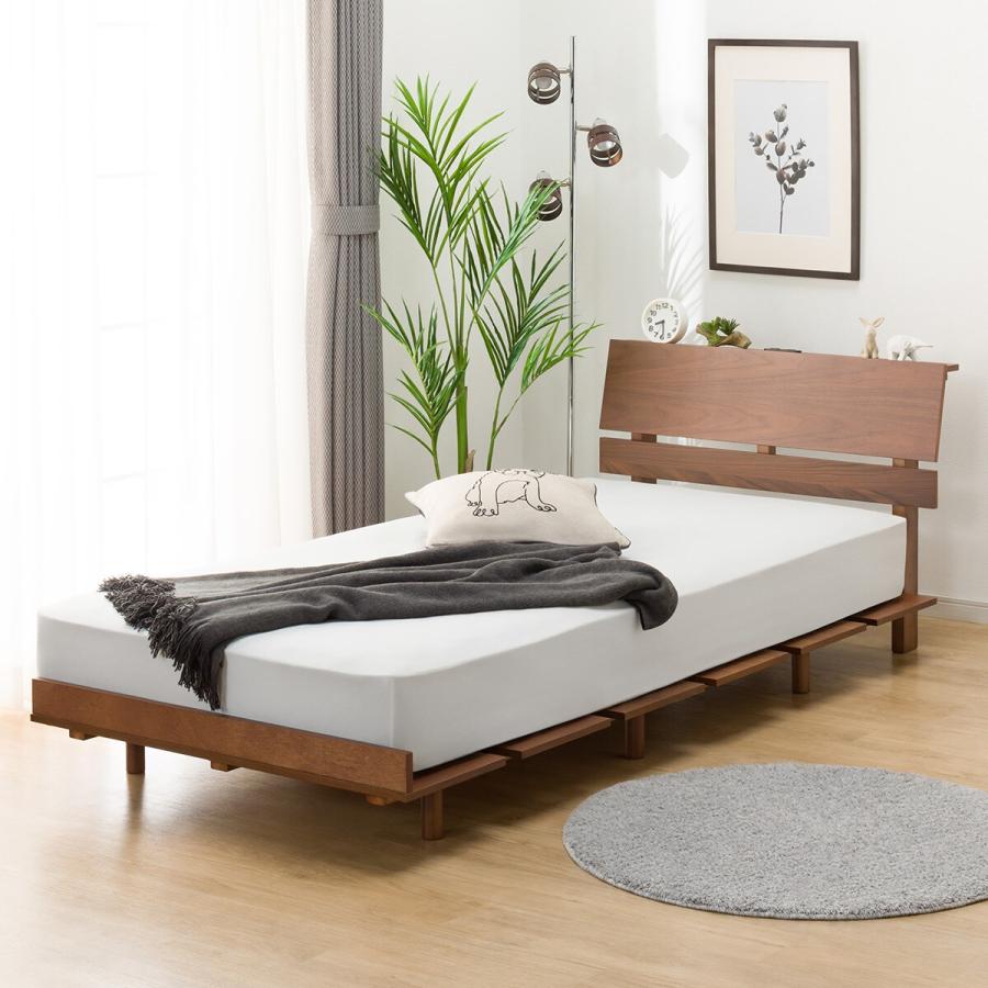 ニトリ（NITORI） ベッド すのこシングルベッドフレーム(BN-002 MBR