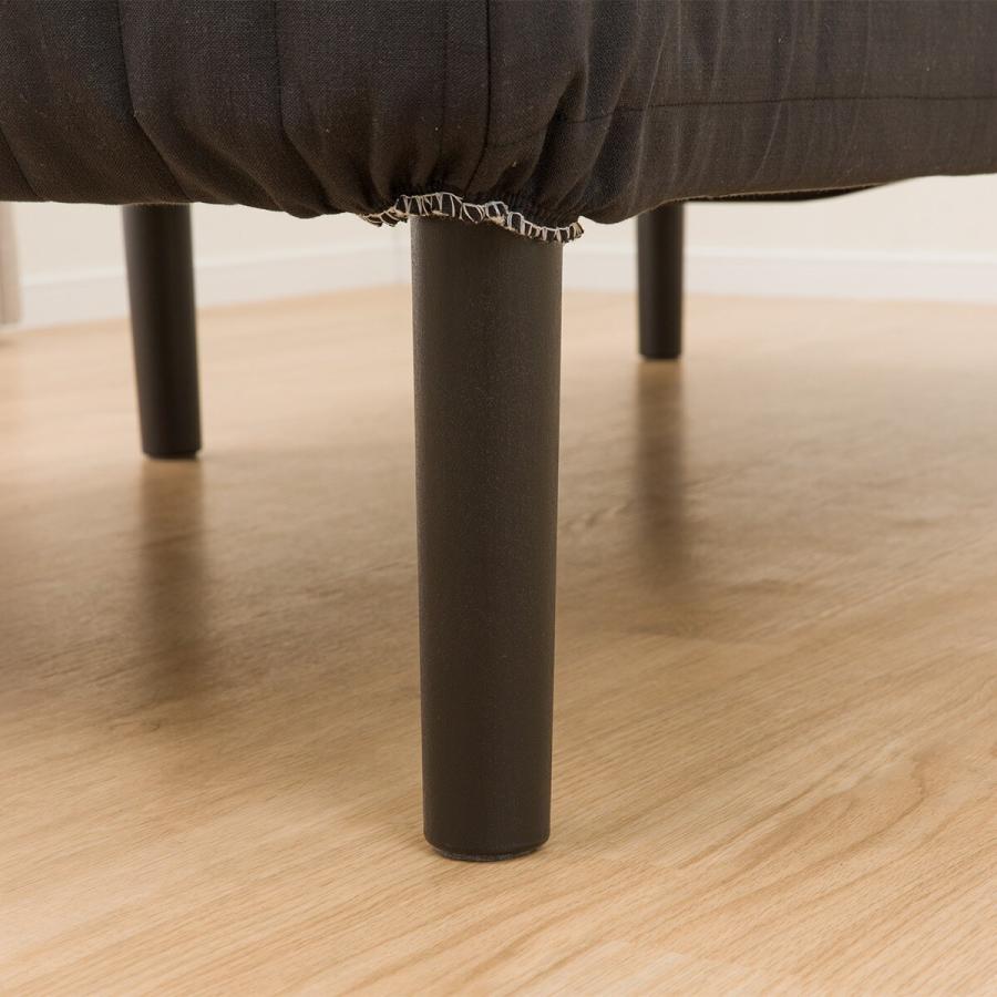 ニトリ（NITORI） 脚付きマットレス用 別売り脚26cm(フィル専用 BK