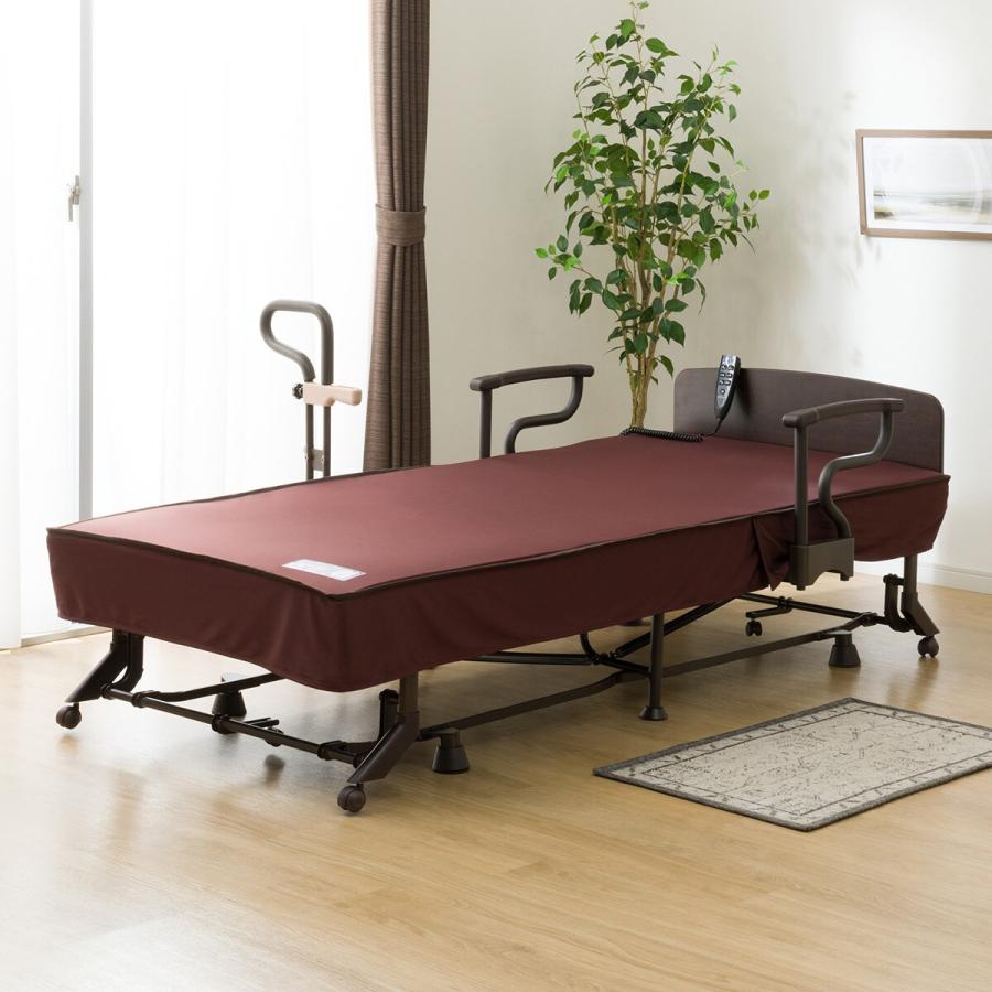 ニトリ（NITORI） 非課税 シングル収納式電動リクライニングベッド(AX