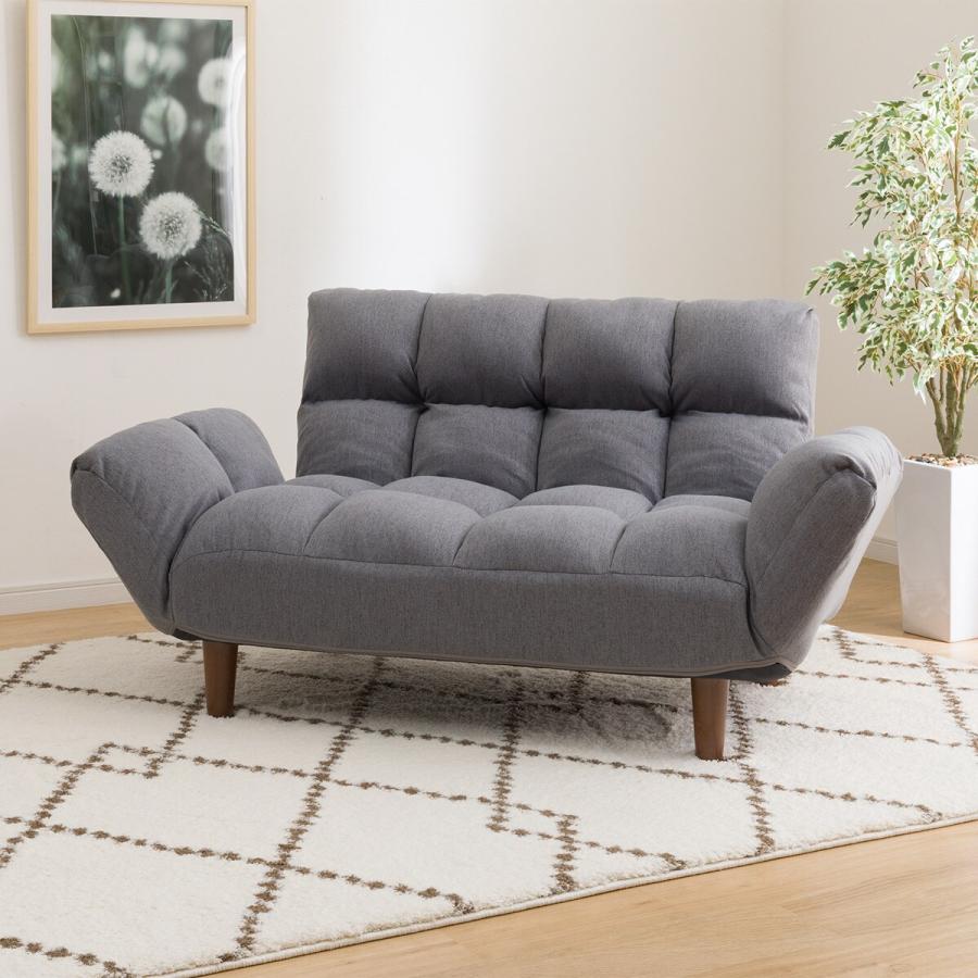 ニトリ（NITORI） ポケットコイル 2WAYカジュアルソファ 布張りタイプ